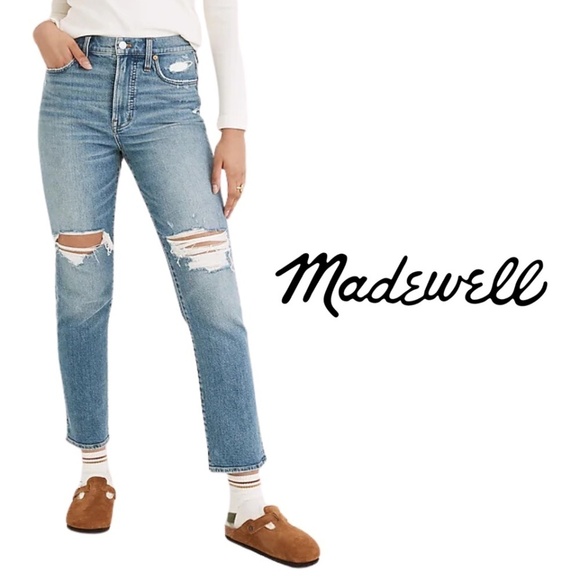 Madewell Perfect Vintage Jean in Denman Wash - Size 26 - Picture 1 of 16